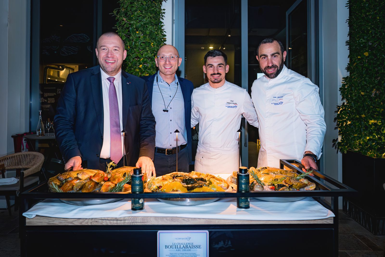 The Challenge team in Abu Dhabi